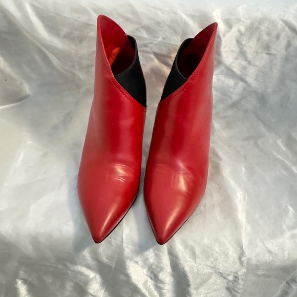 Valentino Red Ankle Boots - Picture 4 of 12